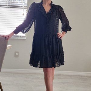 Black long sleeve dress- Size: XS- Brand: H&M